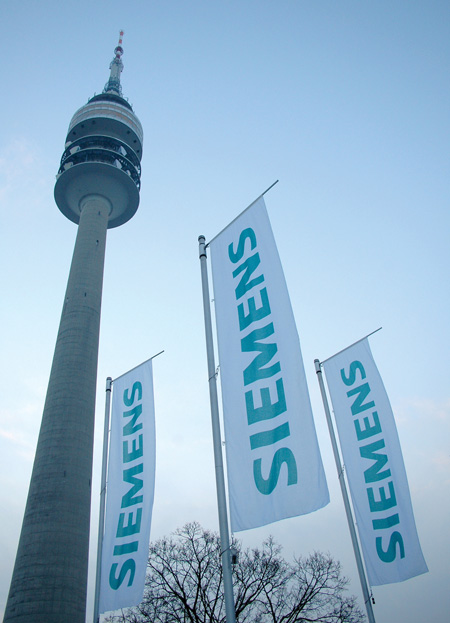 Siemens branding for article