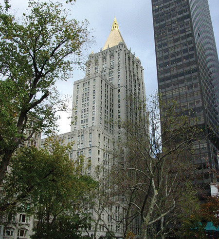 The New York Life building