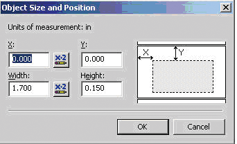 You can Format the size and position for the hierarchy in the report