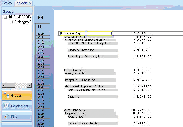 A final preview of the report before publishing