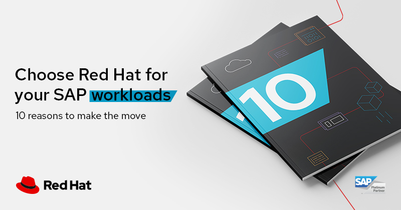 10 reasons to choose Red Hat for your SAP workloads image
