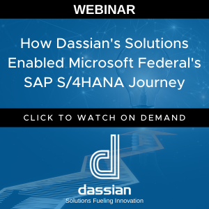 Dassian Helps Microsoft Federal With SAP Implementation webinar thumbnail image