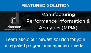 Dassian Manufacturing Performance Information & Analytics (MPIA) Solution image