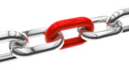 chain with red link image