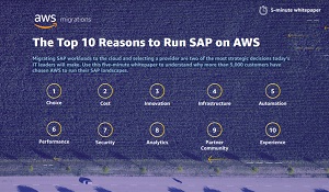 Top 10 Reasons to Run SAP on AWS image