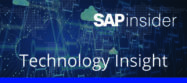 SAPinsider Technology Insight