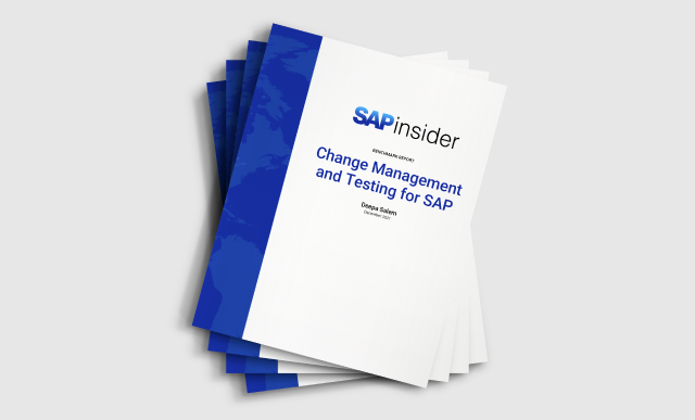 Change Management and Testing for SAP