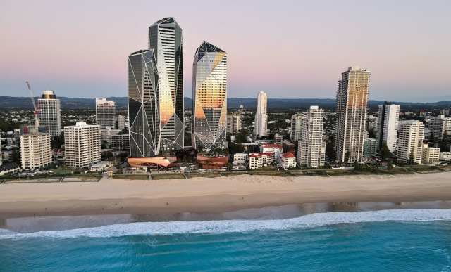 Jewel Towers in Queensland, Australia with the beach in view | Prospecta Software