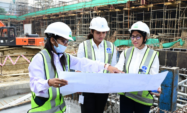 Tata Projects employees working on construction site | SAP Tata