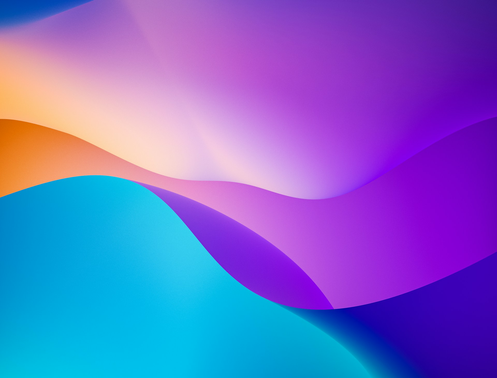 abstract image of purple, blue and orange swirly background