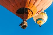 image of hot air balloons in flight | business process management