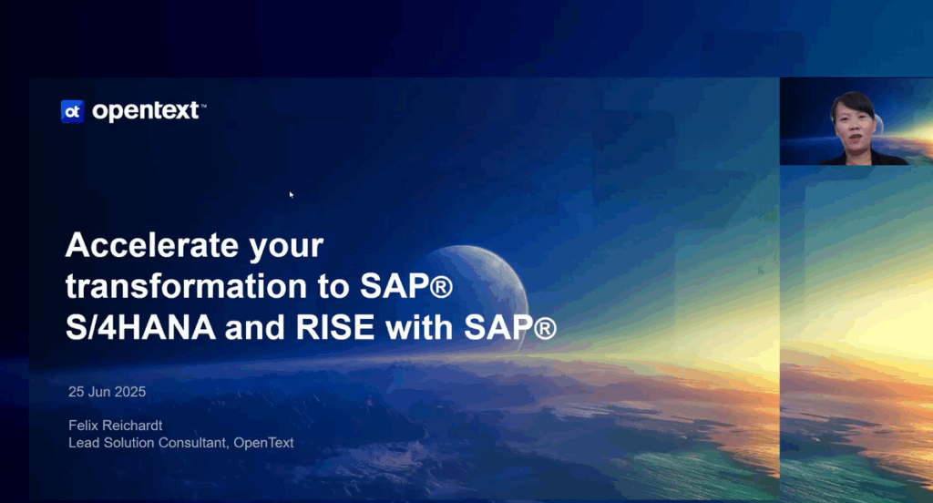 OpenText - SAPinsider