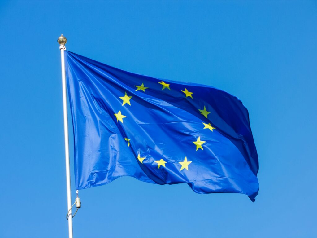 The EU Flag _ EU Pay Transparency Directive