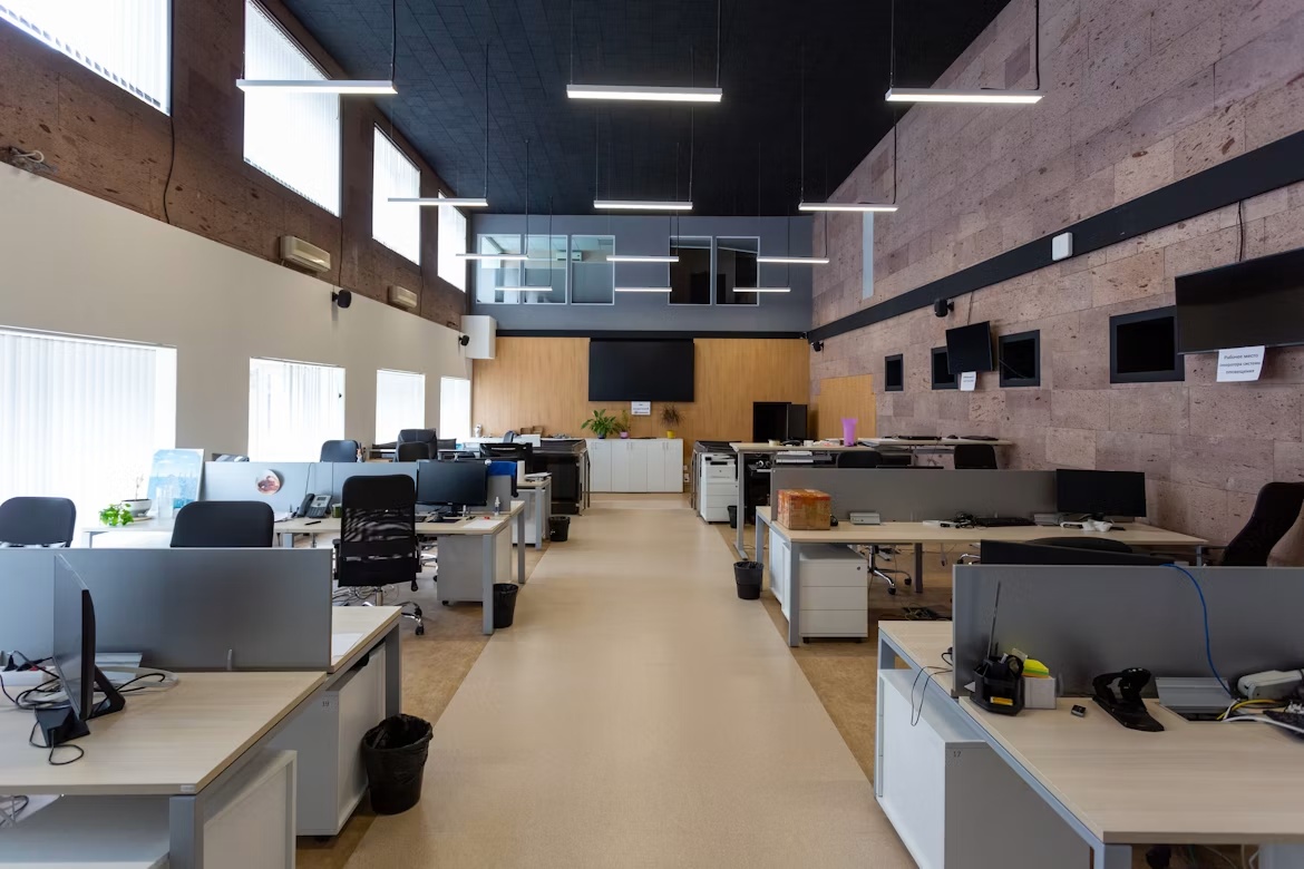Empty office place, illustrative of SAP Autonomous Finance governance and audit readiness for agent-driven workflows.