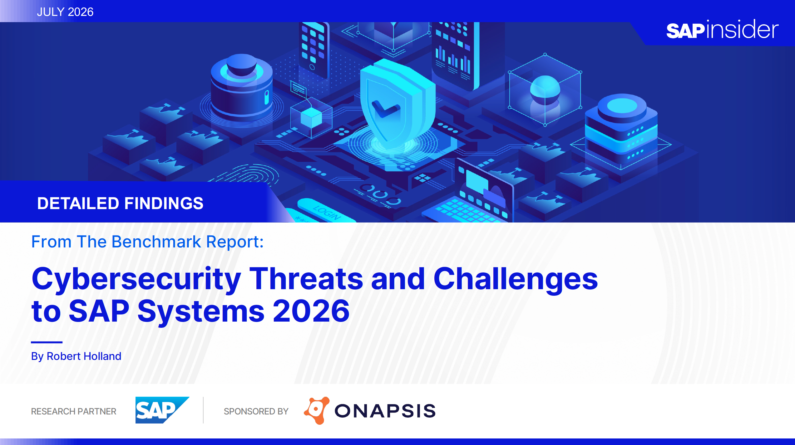 Detailed Findings cover: Cybersecurity Threats and Challenges to SAP Systems 2026