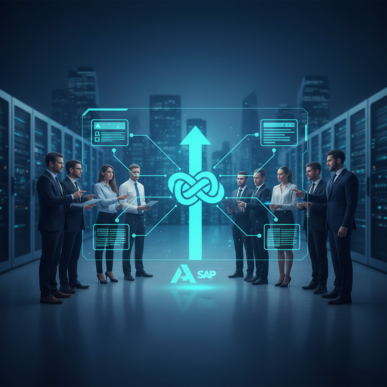 A professional team collaboratively analyzing a complex digital project, symbolizing recovery and strategic alignment.
