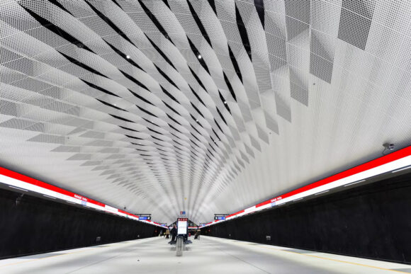 Matinkylä metro station in Espoo, Finland, representing Basware’s SAP e-invoicing and tax compliance expansion