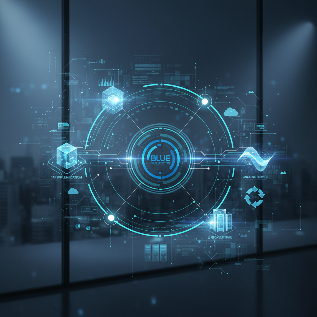 Integrated data streams and networked systems forming a continuous workflow, representing a comprehensive service lifecycle.