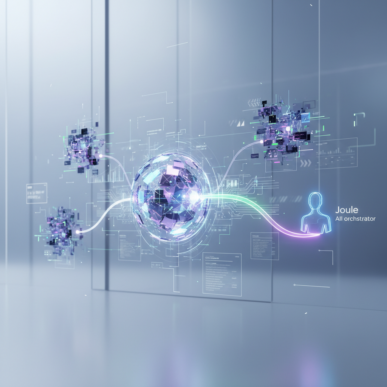 Digital representation of interconnected data nodes forming a cohesive global network within a cloud interface.