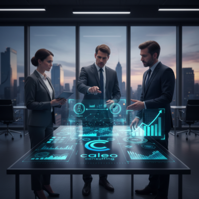 A sleek, modern 3D render illustrating data migration and financial reporting concepts.
