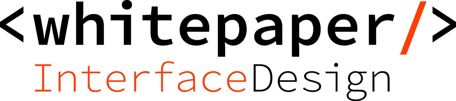 Whitepaper InterfaceDesign Logo